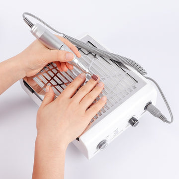 40W 45000RPM Electric Nail Dust Collector Manicure Machine